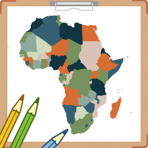 African Map Coloring Book logo