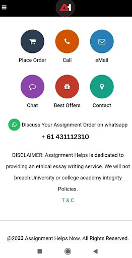 Android application Assignment Help Now screenshort