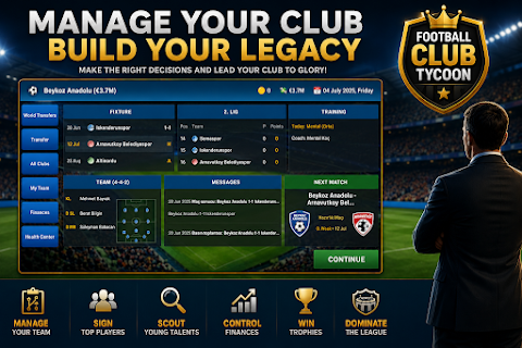 Football Manager Club Tycoon screenshot 1