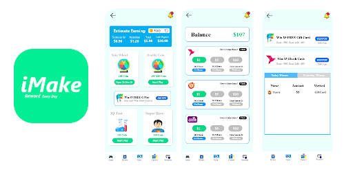 iMake Reward Play Game Win Free Gift Card