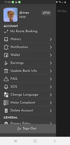 Android application OnHurry Driver: Drive & Earn screenshort