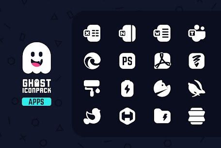 Ghost Icon Pack APK (Naka-Patch/Buong Naka-unlock) 4