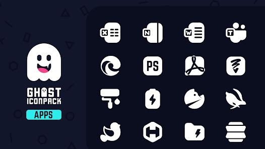 Ghost IconPack Mod APK 2.7 (Optimized) Gallery 3
