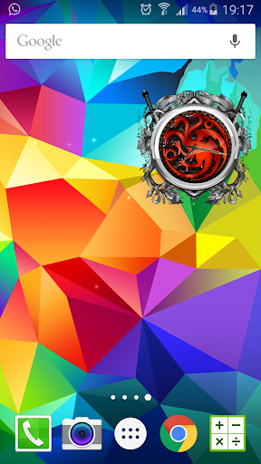 Android application Clock Targaryen (unofficial) screenshort