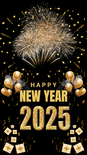 Android application happy new year wishes 2025 screenshort