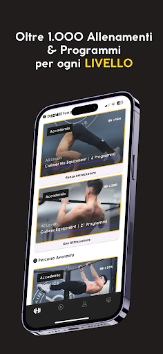 Caliwer | Calisthenics Academy Screen 2