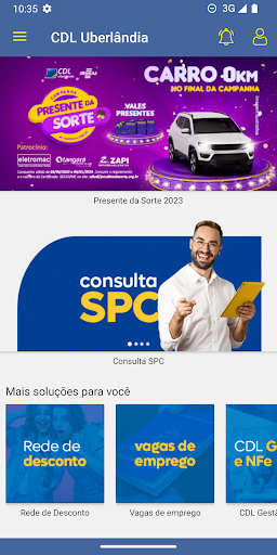 Android application CDL Uberlândia screenshort