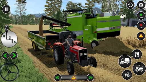 US Tractor Farming Games 3d Screen 3