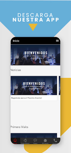 Android application Transformation Church screenshort
