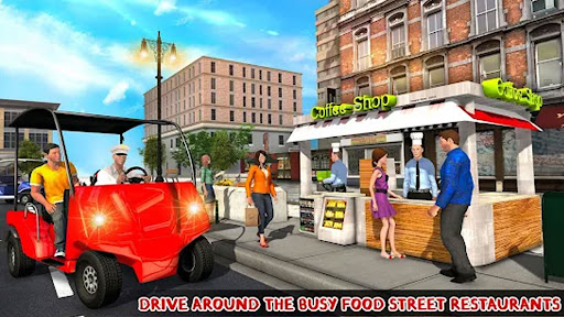 Electric Car Taxi Driving Game