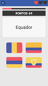 Bandeiras do mundo - Quiz na App Store