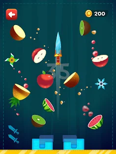 Knife Hits Throw - Ninja Game - Screenshot 3