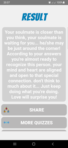 Soulmate Quiz - Fun Quiz
