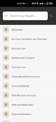 LegalX Screen 3