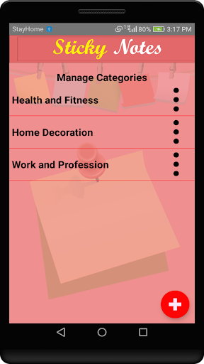 Sticky Notes - Note Organizer Screenshot
