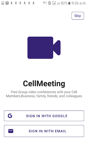 Cell Meeting Free video conferences /Live stream