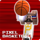 Pixel Basketball - Flick Ball icon