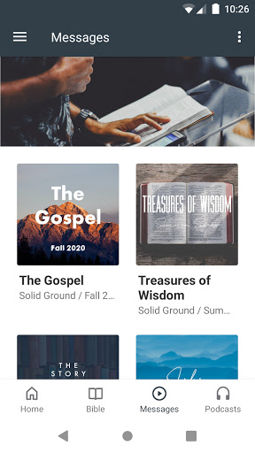 Screenshot of Christian Students on Campus