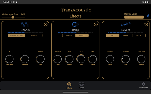 Screenshot of TAG Remote