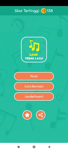 Game Tebak Lagu - Screenshot 1