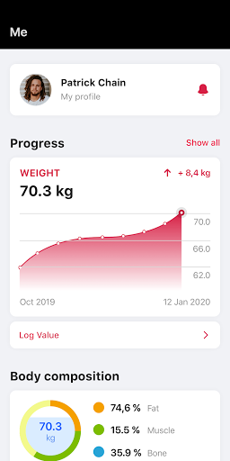 Fuel Personal Training Screen 3
