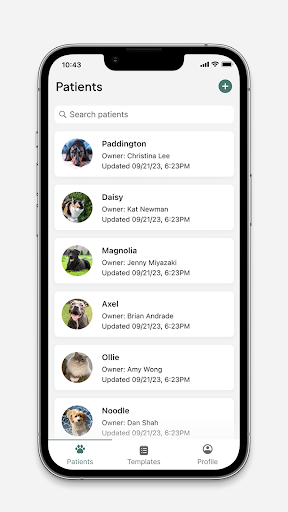 VetScribe Screen 3