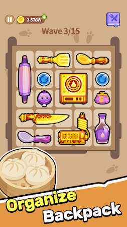 Game screenshot Chef Battle:Bag Merge apk download