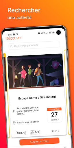 Android application Active - Loisirs et sorties screenshort