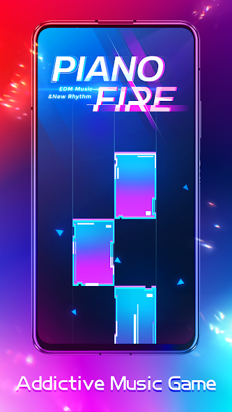 Piano Fire: EDM-музыка Пианино 1.0.160 APK + Мод (Unlimited money) за Android