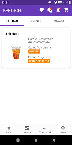 Android application KPRI BCH screenshort