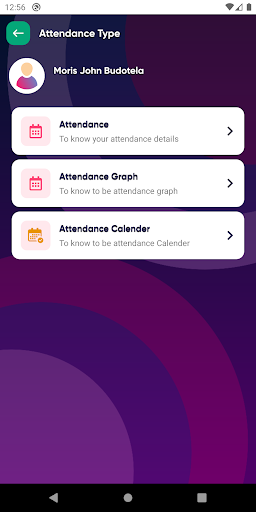 JKCI Employee App Screen 2