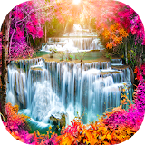 Waterfall Backgrounds Live HD icon
