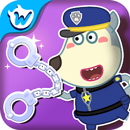 Wolfoo Police Station, Cop Car Mod Apk