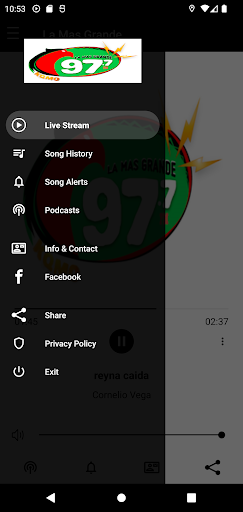 KQMO 97.7 FM - LA MAS GRANDE Screen 2