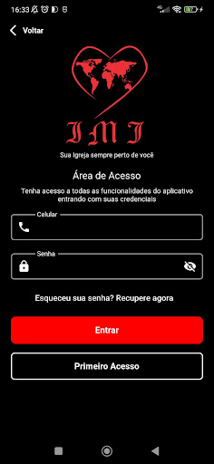 Android application Igreja Ministério de Jesus screenshort