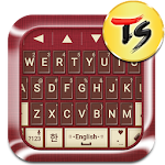 Cover Image of Download Chocolate Skin for TS Keyboard  APK