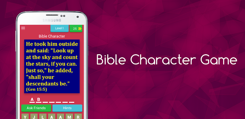 Bible Character Game (Bible Quiz)