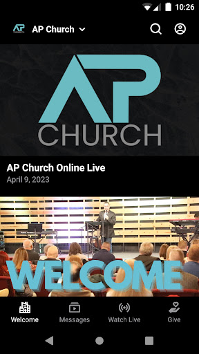 Android application AP Church screenshort