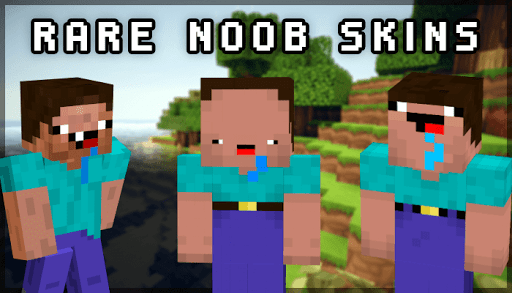 Android application Noob Skins for Minecraft PE screenshort