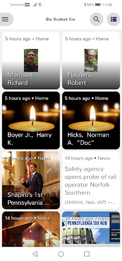 Android application Bradford Era screenshort