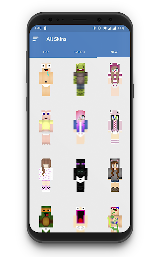 Android application Tiny Baby Skins screenshort
