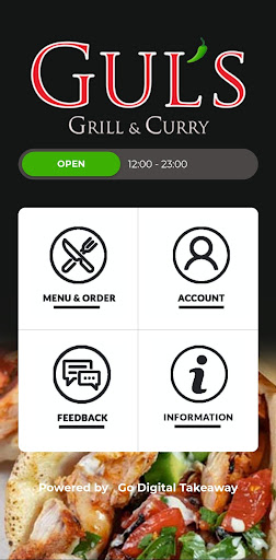 Android application Gul's Grill & Curry screenshort