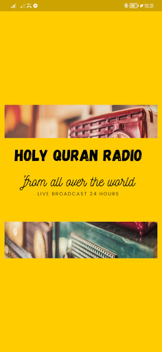 Android application Holy Quran International Radio screenshort