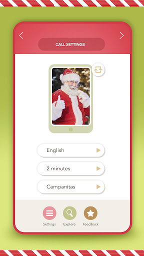 Call santa – Fake message Screen 3