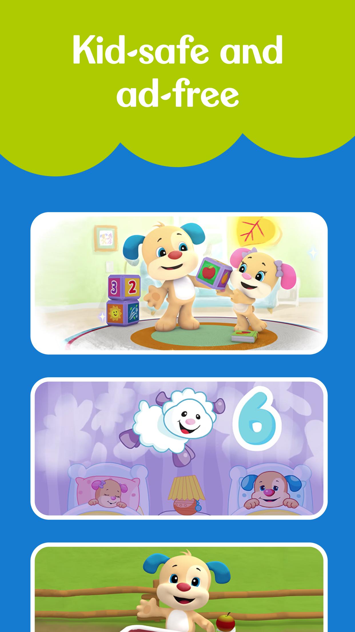 Android application Learn & Play by Fisher-Price: ABCs, Colors, Shapes screenshort