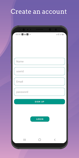 Android application SelfAct screenshort