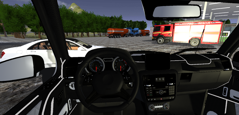 #10. Mercedes Driving Simulator (Android) By: FantasticArts