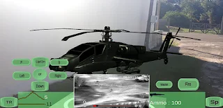 Apache Helicopter AR - Screenshot 2