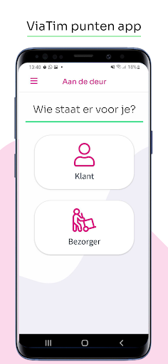 Android application ViaTim Punten screenshort