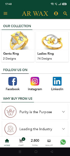 App screenshot